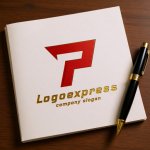 画像6: 「nan」と未来的な流線型のロゴ (6)