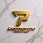 画像13: 「nan」と未来的な流線型のロゴ (13)