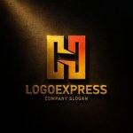 画像12: Hのダイナミックグラデーションロゴ (12)