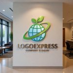 画像10: 地球と芽生えのグローバルエコロゴ (10)