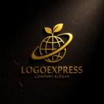 画像12: 地球と芽生えのグローバルエコロゴ (12)