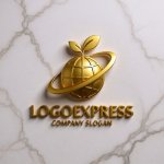 画像13: 地球と芽生えのグローバルエコロゴ (13)