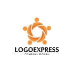 画像3: カラフルな人々が繋がる共創ロゴ (3)