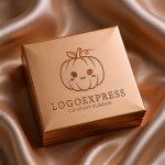 画像14: 笑顔のかわいいカボチャのロゴ (14)