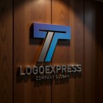 画像5: T字のダイナミックグラデーションロゴ (5)