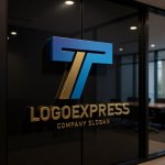 画像15: T字のダイナミックグラデーションロゴ (15)