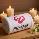 画像5: 優しく包むハートと人々の成長ロゴ (5)