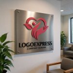 画像14: 優しく包むハートと人々の成長ロゴ (14)