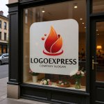 画像7: 炎とエネルギーのダイナミックロゴ (7)