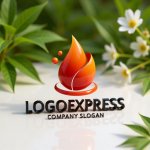 画像12: 炎とエネルギーのダイナミックロゴ (12)