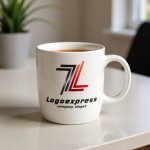 画像16: 「LL」のスピードラインとグラデーションロゴ (16)