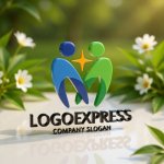 画像12: 人々の繋がりと輝きを表すM字ロゴ (12)