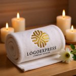 画像5: 幾何学的なつながりと繁栄のVロゴ (5)