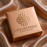 画像14: 幾何学的なつながりと繁栄のVロゴ (14)