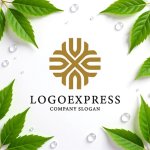 画像9: 幾何学的なつながりと繁栄のVロゴ (9)