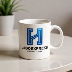 画像16: Hの幾何学ラインと繋がりのロゴ (16)