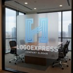 画像11: Hの幾何学ラインと繋がりのロゴ (11)