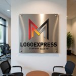 画像7: M字のダイナミックグラデーションロゴ (7)