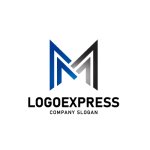 画像3: M字のダイナミックグラデーションロゴ (3)