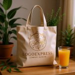 画像8: ユリの花と蔓の優雅な黄金ロゴ (8)