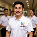 画像14: H字のラインとグラデーションのテクノロジーロゴ (14)