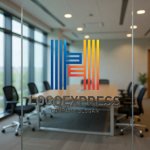 画像9: H字のラインとグラデーションのテクノロジーロゴ (9)