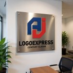 画像7: AJの連結する幾何学ロゴ (7)