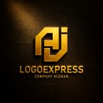 画像12: AJの連結する幾何学ロゴ (12)