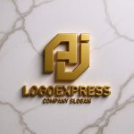 画像13: AJの連結する幾何学ロゴ (13)