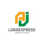 画像3: AJの連結する幾何学ロゴ (3)