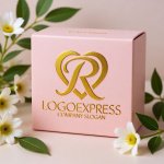 画像10: ハートと筆記体Rの優雅なロゴ (10)