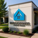 画像15: A字の屋根と家が融合した信頼のロゴ (15)