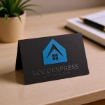 画像6: A字の屋根と家が融合した信頼のロゴ (6)