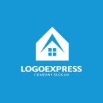 画像4: A字の屋根と家が融合した信頼のロゴ (4)