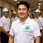 画像14: 地球と葉っぱのグローバルエコロゴ (14)