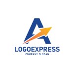 画像3: A字と上昇矢印のダイナミックロゴ (3)