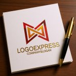 画像6: M字と無限の繋がりを表現したダイナミックロゴ (6)