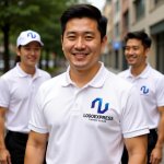 画像14: N字の立体的なモダンロゴ (14)