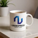 画像16: N字の立体的なモダンロゴ (16)