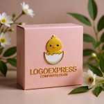 画像10: 卵から生まれたヒヨコのかわいいロゴ (10)