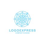 画像3: ハートと星が輝くパステルカラーのクモの巣ロゴ (3)