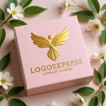 画像10: 翼を広げる人々の成長と優雅さのロゴ (10)