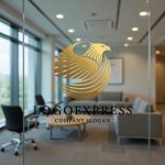 画像9: 鷲と光芒の力強く優雅なロゴ (9)