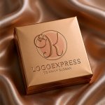 画像14: Kと花飾りの優美な筆記体ロゴ (14)