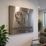 画像13: Kと花飾りの優美な筆記体ロゴ (13)