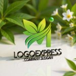 画像12: 自然と成長を象徴するM字リーフロゴ (12)