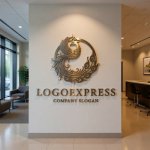 画像10: 優美な不死鳥の伝統と再生ロゴ (10)