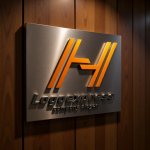 画像5: H字のスピードラインとダイナミックロゴ (5)