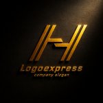 画像12: H字のスピードラインとダイナミックロゴ (12)