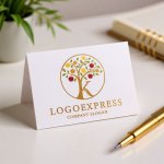 画像16: Kの文字と豊かな果樹のロゴ (16)